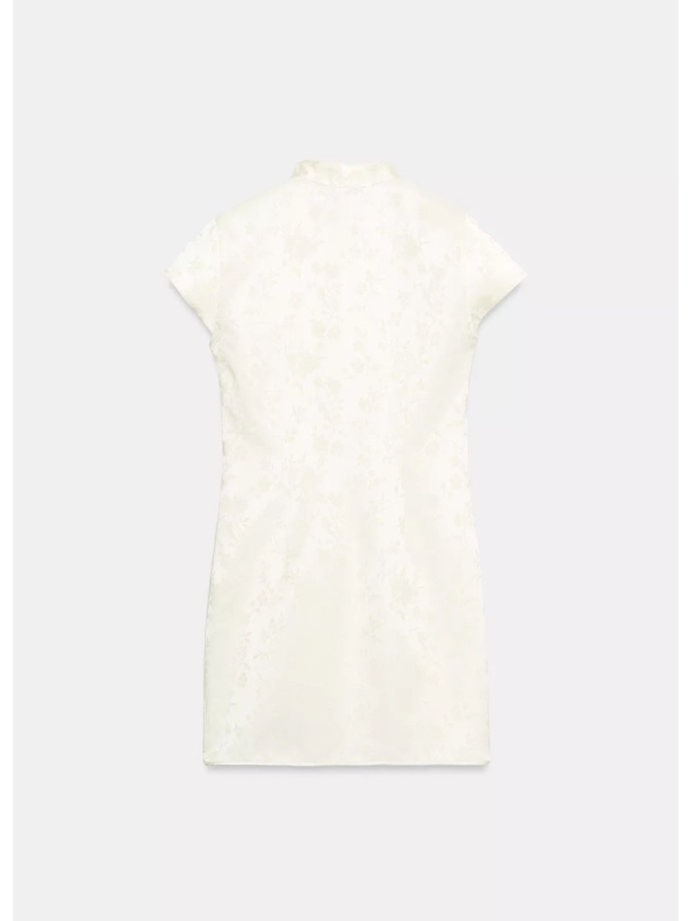 Zara SHORT JACQUARD DRESS - Picture 3 of 4